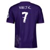 Camisolas Real Madrid Vini JR 7 Criança 4º Equipamento 2023-24 Manga Curta